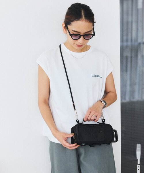 「FREAK'S STORE」 ハンドバッグ ONE SIZE チャコールグレー メンズ_画像4