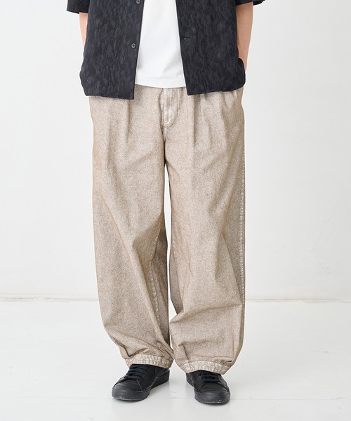 ワイドパンツ パンツ 「irenisa/イレニサ」別注VOLUME PANTS メンズ
