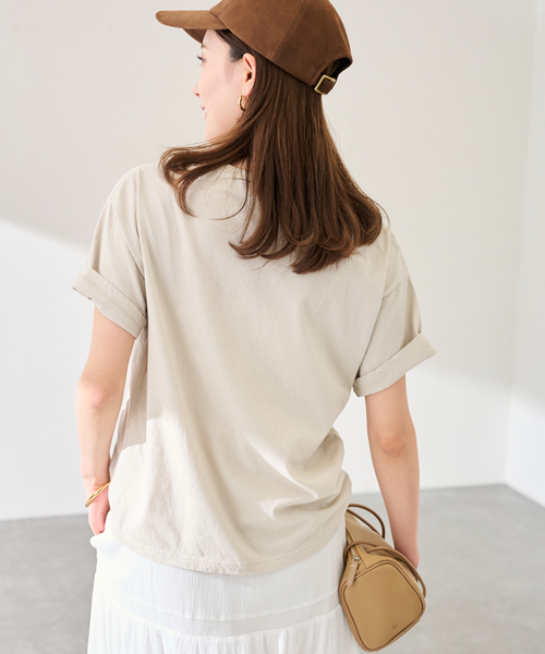 tシャツ 半袖（FRAMeWORK）（色：ベージュ系）の商品一覧 通販 - Yahoo