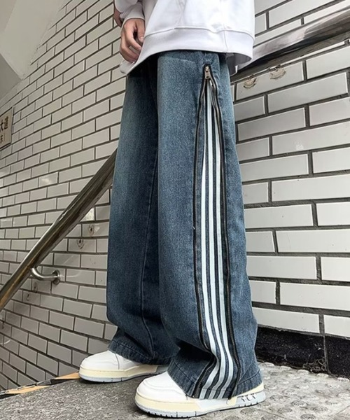 「MGV」 デニムパンツ LARGE ブラック メンズ_画像6
