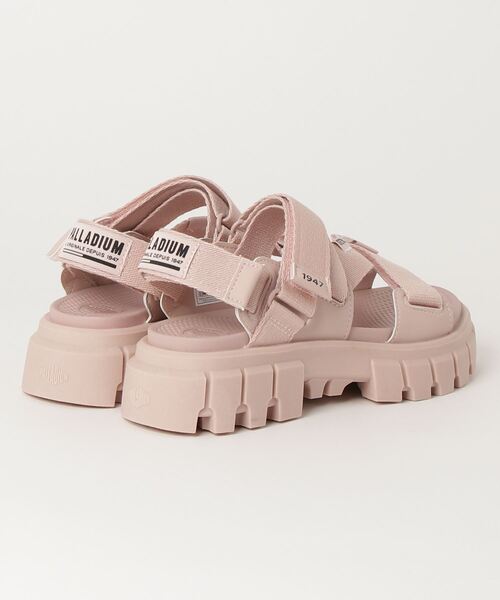 「PALLADIUM」 フラットサンダル 24.5cm ブラック レディース_画像2