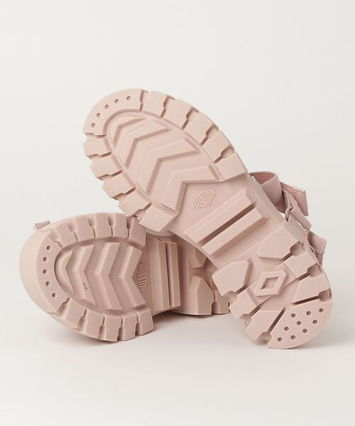 「PALLADIUM」 フラットサンダル 24.5cm ブラック レディース_画像3