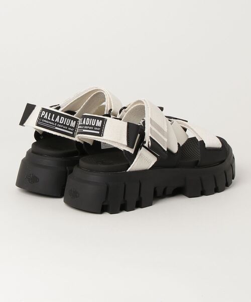 「PALLADIUM」 フラットサンダル 24.5cm ブラック レディース_画像4