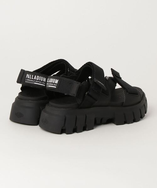 「PALLADIUM」 フラットサンダル 24.5cm ブラック レディース_画像6