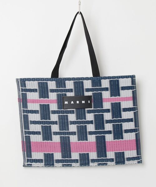 MARNI MARKET 「MARNI MARKET」 トートバッグ FREE ネイビー