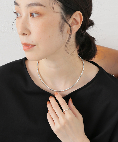 Ericka Nicolas Begay ナバホパールネックレス SV925 ERICKA NICOLAS BEGAY（エリッカ ニコラス ビゲイ） ネックレス ナバホ