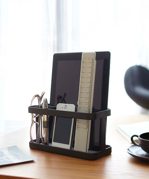 tower 収納 (タワー) タブレット＆リモコンラック レディース