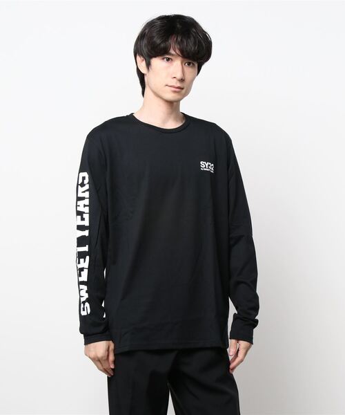 人気★SWEET YEARS LISTING LOGO L/S TEE メンズ 長袖 贈物♪ 人気☆SWEET YEARS LISTING LOGO L/S TEE メンズ 長袖 贈物♪