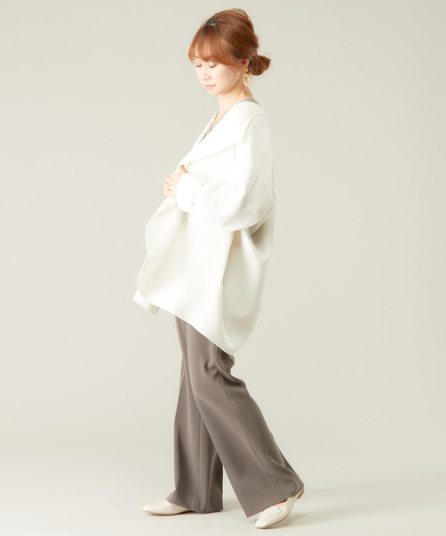 Liesse コート アウター ダブルフェイスショートコート
