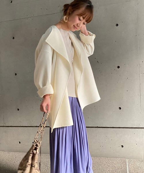 リエス　ショートコート Liesse コート アウター ダブルフェイスショートコート