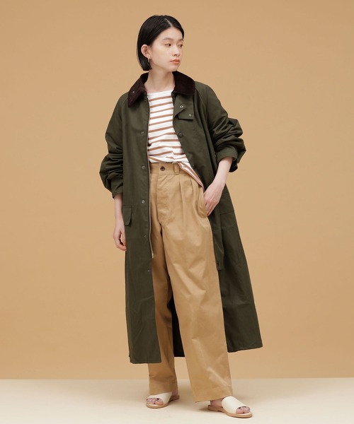 値下げ コート モッズコート Barbour Os Burghley Casual コート アウター レディースファッション ファッション 29 0 Www Luxproductions Com
