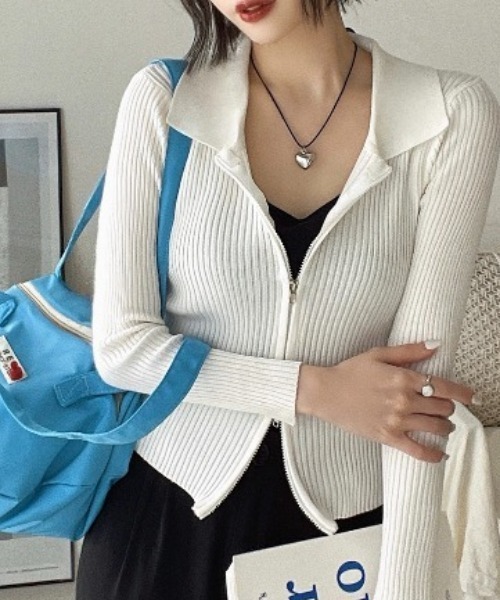 ♡美品♡　ドライストレッチニット　グリーン　春トップス　薄手 KOBE LETTUCE トップス サマーニット 半袖 夏 Vネック 5分袖