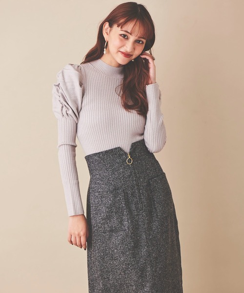 31 Sons de MODE ラメリブニット 31 Sons de mode レディース ニット ラメリブニット : ZOZOTOWN