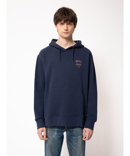 Nudie Jeans（ヌーディージーンズ） パーカー Franke Logo パーカー