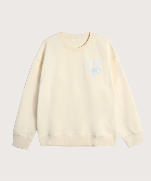 tシャツ LA POMME petit Light Blue Icon Sweater レディース