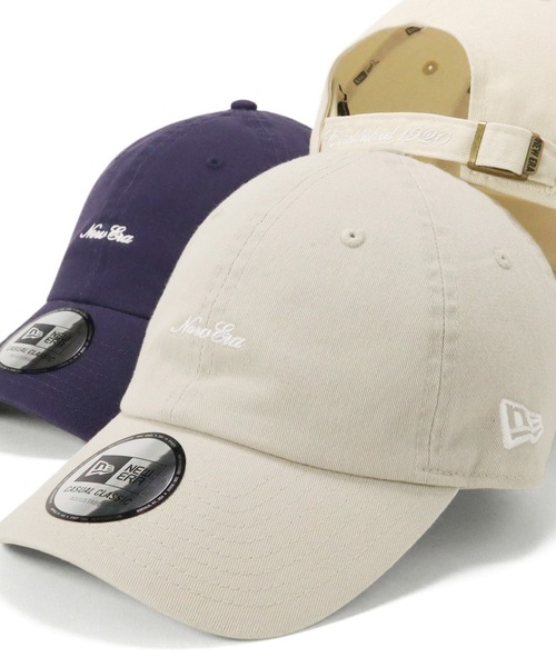 NEW ERA ☆ 9FORTY Casual Strapback ベージュ レディース 帽子