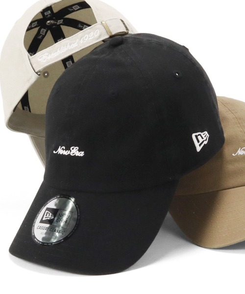 NEW ERA キャップ 帽子 ニューエラ ストラップロゴ メンズ