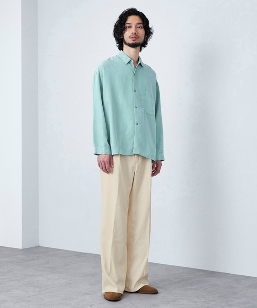 Lee（リー） ワイドパンツ スラックス メンズ レディース : ZOZOTOWN
