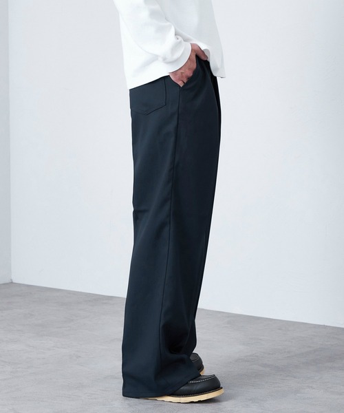 Lee（リー） ワイドパンツ スラックス メンズ レディース : ZOZOTOWN