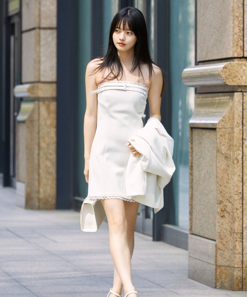 EIMY ISTOIRE（エイミーイストワール） ワンピース レースレイヤード