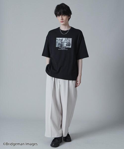 LUCY（ルーシー） tシャツ ∴LUCY/ARTCOLLECTIONグラフィックT メンズ