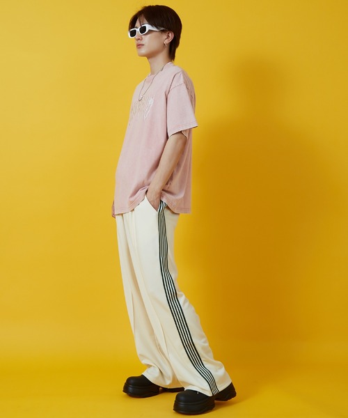 SIDEWAY STANCE パンツ 「SIDEWAY STANCE」ラインジャージ