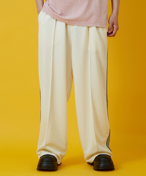 MUSINSA STANDARD LADY'S_サイドラインワイドトラックパンツ_5色 MUSINSA STANDARD LADY'S_サイドラインワイドトラックパンツ_5色