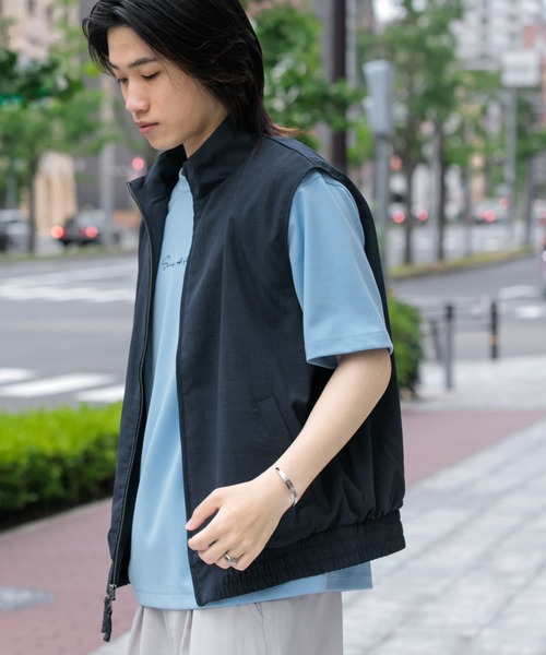 SENSE OF PLACE by URBAN RESEARCH ベスト ジレ 「イージーケア