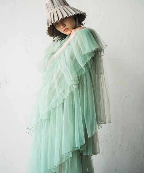 ORIENT MILLINERY ワンピース RANUN「ラナン」チュールドレス