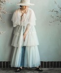 ワンピース RANUN「ラナン」チュールドレスの詳細画像1