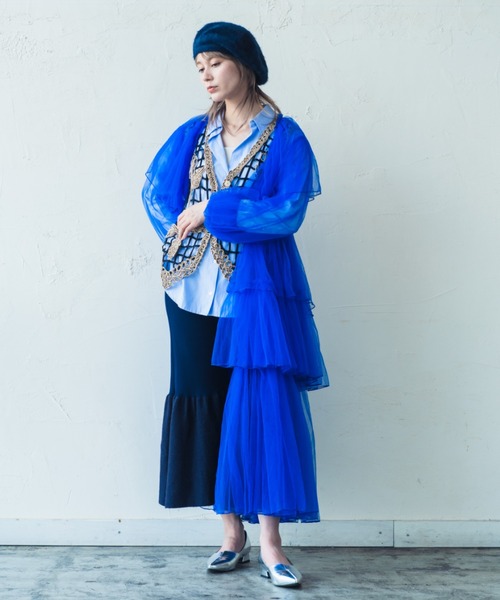 ORIENT MILLINERY ワンピース RANUN「ラナン」チュールドレス