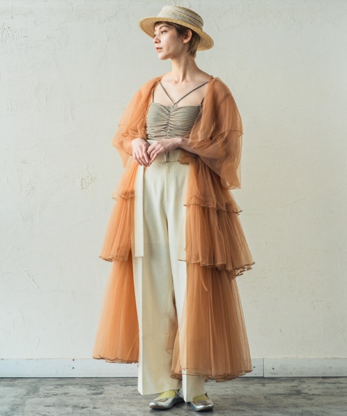 ORIENT MILLINERY ワンピース RANUN「ラナン」チュールドレス