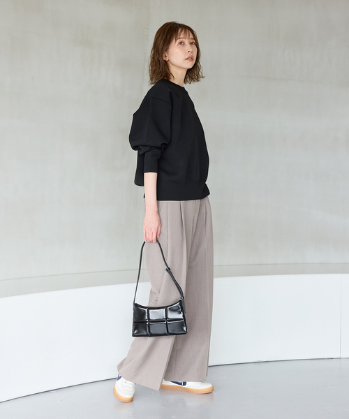 ニット セーター リネン混バナナスリーブニットプルオーバー レディース URBAN RESEARCH｜new basic リネン混スポンディッシュニットプル
