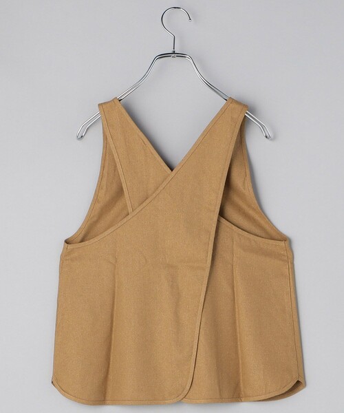 タンクトップ ノースリーブ Baserange/ベースレンジ APRON TOP/エプロントップス/ベスト レディース FREAK'S STORE タンクトップ ノースリーブ Baserange/ベース