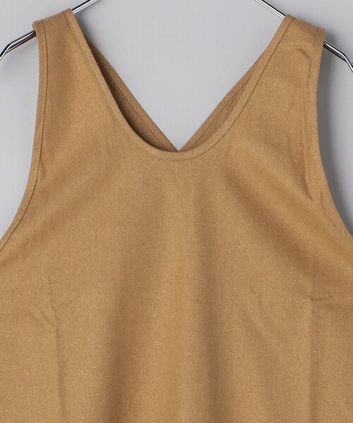 タンクトップ ノースリーブ Baserange/ベースレンジ APRON TOP/エプロントップス/ベスト レディース FREAK'S STORE タンクトップ ノースリーブ Baserange/ベース