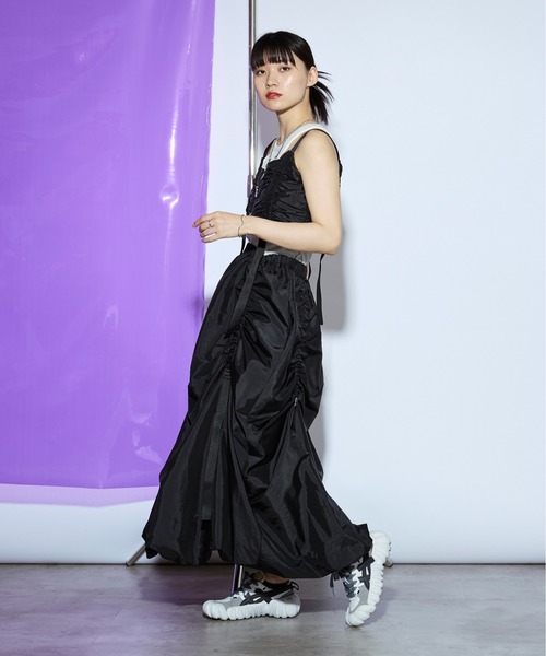 Ezick ANNONIM（エジック アノニム） スカート Many belt シャーリング