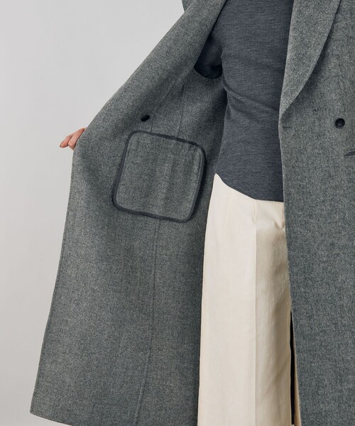 DES PRES（デプレ） ベスト ジレ ライトダブルフェイスシャギー