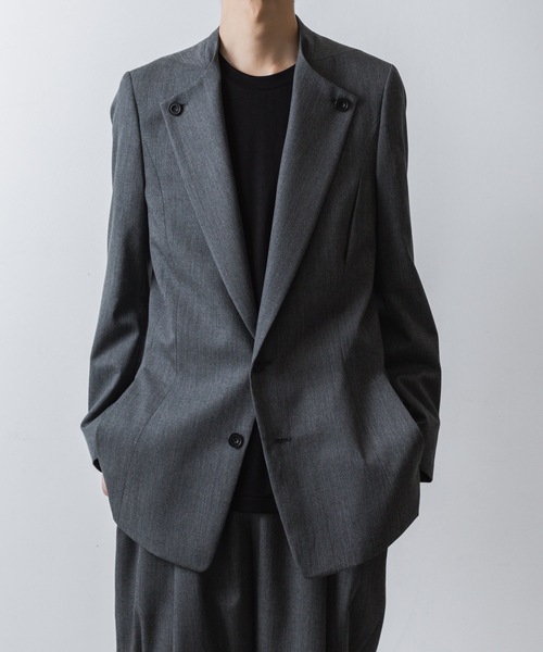 ryoさん専用 再値下 ato アトウ テーラードジャケット ATO ジャケット テーラードジャケット LAPEL BUTTONED JACKET