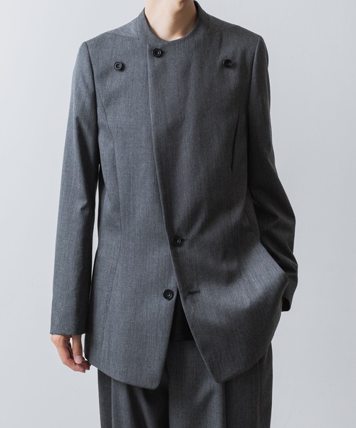 ATO ジャケット テーラードジャケット LAPEL BUTTONED JACKET