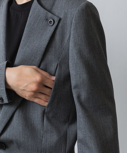 ジャケット テーラードジャケット LAPEL BUTTONED JACKET メンズの画像