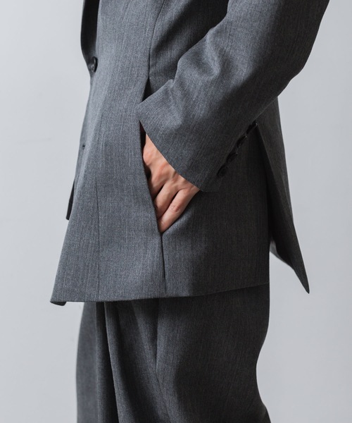 ATO（アトウ） ジャケット テーラードジャケット LAPEL BUTTONED