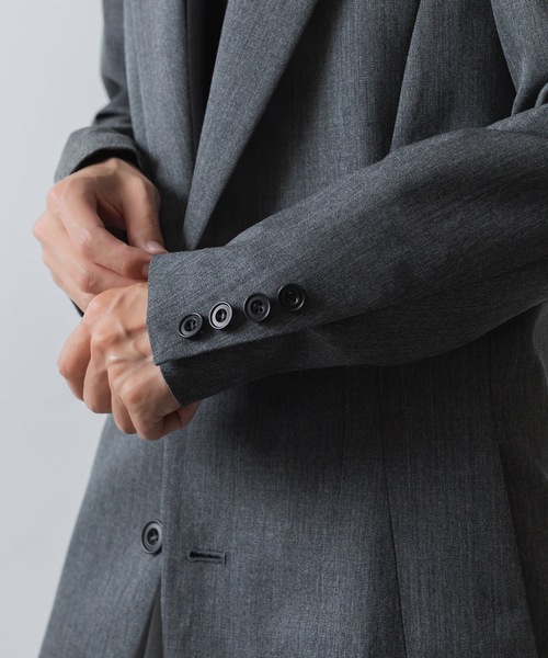 ジャケット テーラードジャケット LAPEL BUTTONED JACKET メンズの画像