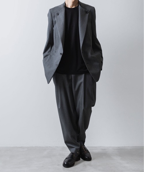 ATO ジャケット テーラードジャケット LAPEL BUTTONED JACKET