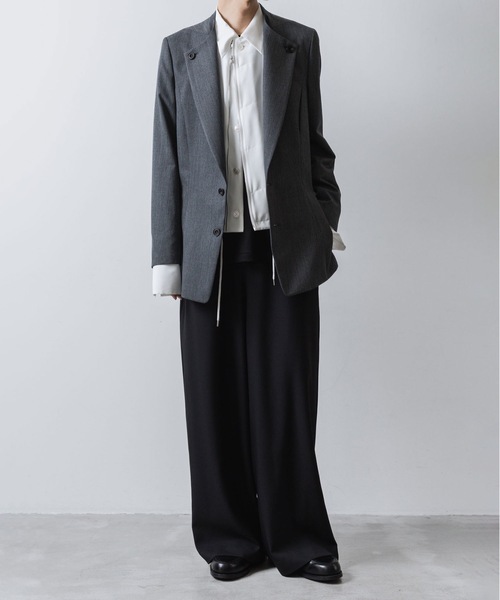 ATO ジャケット テーラードジャケット LAPEL BUTTONED JACKET
