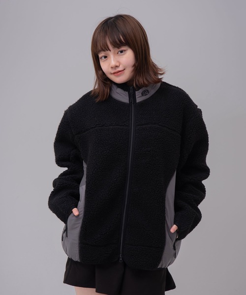 MAHAGRID（マハグリッド） コート アウター CURVED SHERPA FLEECE 