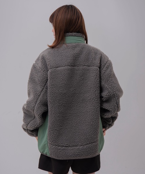 MAHAGRID（マハグリッド） コート アウター CURVED SHERPA FLEECE 