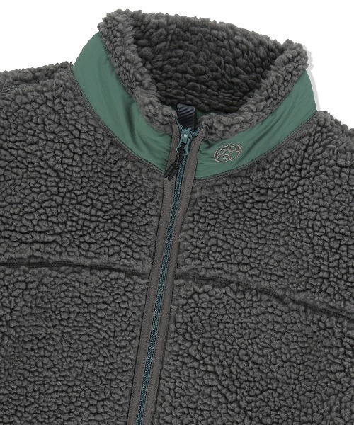 MAHAGRID（マハグリッド） コート アウター CURVED SHERPA FLEECE 