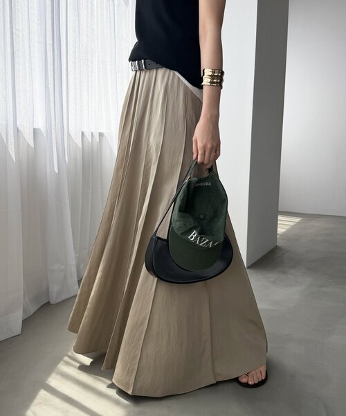 DOUDOU パネルプリーツスカート DouDou（ドゥドゥ） スカート パネルプリーツスカート : ZOZOTOWN