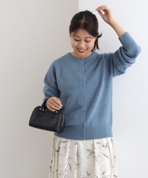 Pierrot（ピエロ） カーディガン ラメニットカーディガン レディース