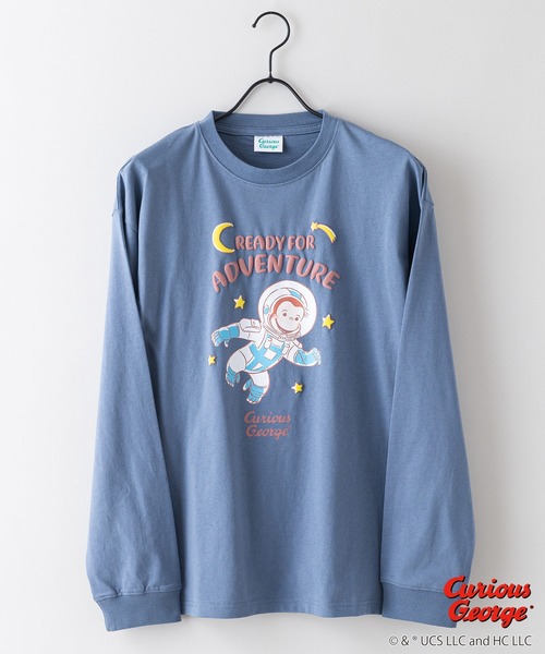 LB/S tシャツ 「CURIOUS GEORGE/おさるのジョージ」 オリジナル